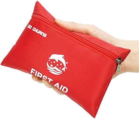 Amazon Mini First Aid Kit Piece Small Waterproof Hard Shell