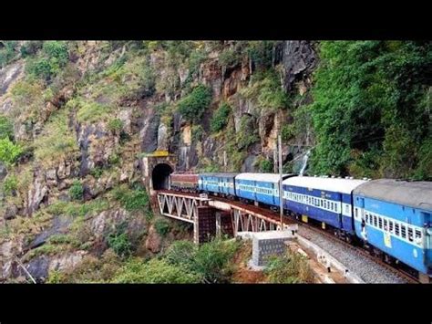 Araku Valley Hill Station View From Train YouTube