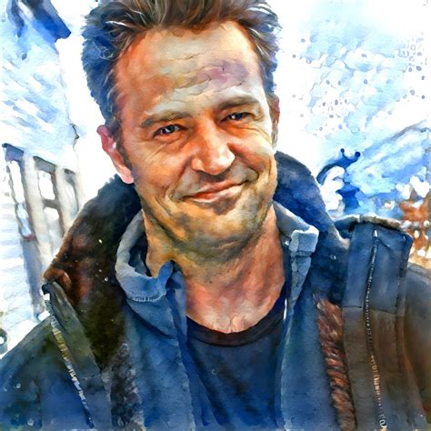 Мэттью Перри. Портрет. / Друзья (Сериал) :: нейромазня :: digital art ...