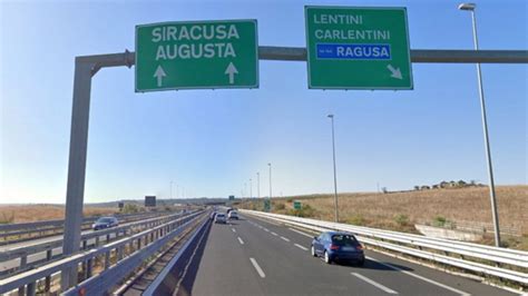 Lavori In Corso Autostrada Catania Siracusa Anas Comunica Chiusura Per