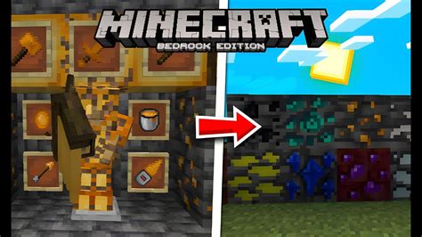 O Melhor Addon De Armaduras E Ferramentas Para O Minecraft Bedrock