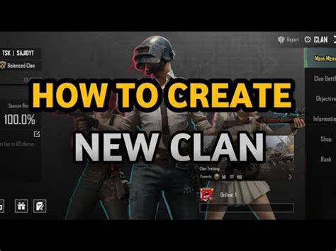 How To Create Clan In Pubg Mobile Pubg Mobile Update Create Clan