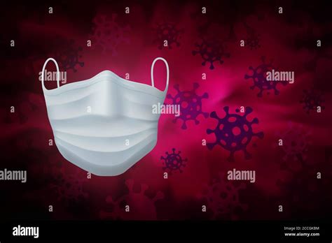 coronavirus protective mask   viral background corona virus