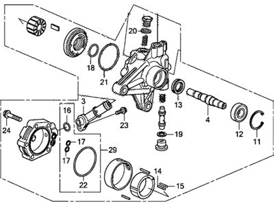 Honda Odyssey Power Steering Pump