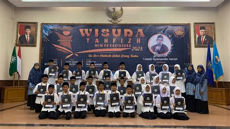 Wisuda Tahfizh Angkatan Ke Mi Muhammadiyah Pk Kartasura