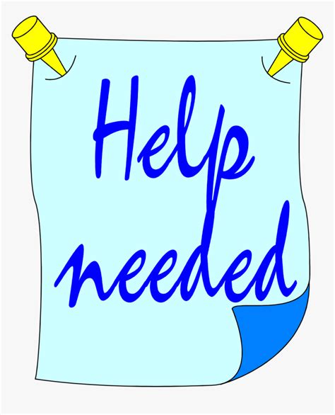 Help Clipart Wanted - Free Clip Art Help Needed, HD Png Download - kindpng