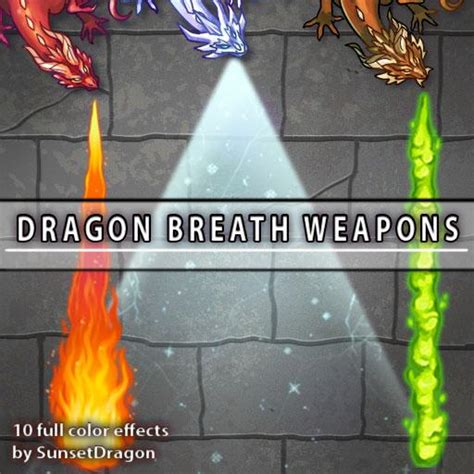 Chromatic And Metallic Dragon And Breath Weapons Bundle Roll20 Marketplace Digital Goods For