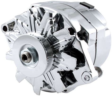 Gm Alternator Chrome 100 Amp 1 Wire Allstar Performance