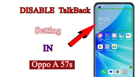 How To Turn Off The Talkback Setting In Oppo A S Disable Talkback