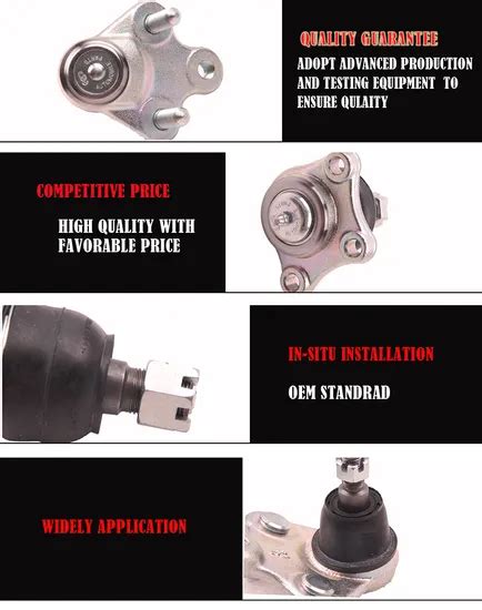 Car Parts Supplier Suspension Lower Ball Joint For Toyota Yaris Ncp