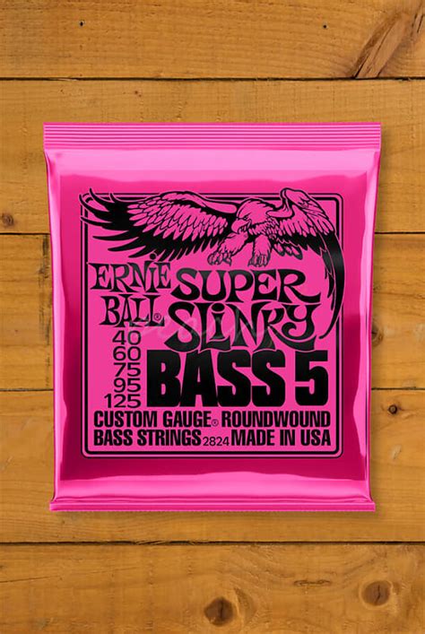 Ernie Ball Bass Strings | 5-String Super Slinky | Reverb Australia