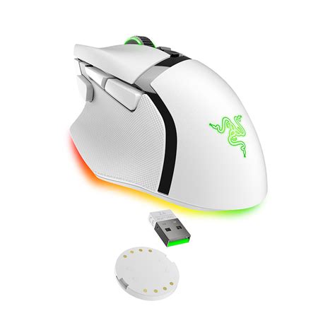 Chuột gaming không dây Razer Basilisk V3 Pro White Edition USB