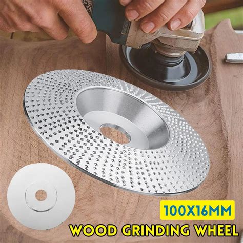 X Mm Inch Wood Grinding Wheel Wood Sanding Carving Disc Rotary