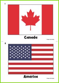 Country Flag Flashcards | Maple Leaf Learning Library