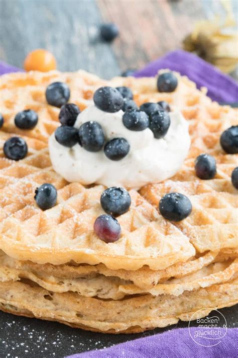 Low Carb Waffeln Backen macht glücklich