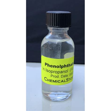 Phenolphthalein Solution 1 In Alcohol