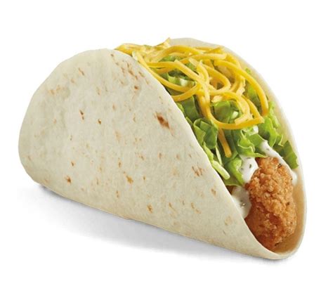 Del Taco Crispy Chicken Taco Nutrition Facts