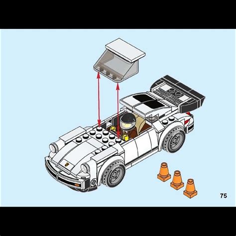 Lego Porsche 911 Turbo 3.0 1974 Speed Champions Lego 75895