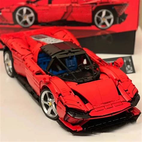 NEW 3778 Pcs Daytona SP3 42143 Supercar Model Building Block Vehicle