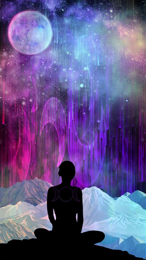 Universe Meditation Wallpaper