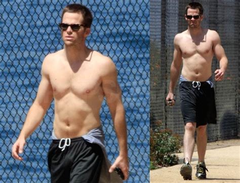 Shirtless Chris Pine Popsugar Celebrity