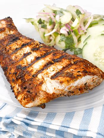 Grilled Alaskan Halibut Steak - Deliciously Different