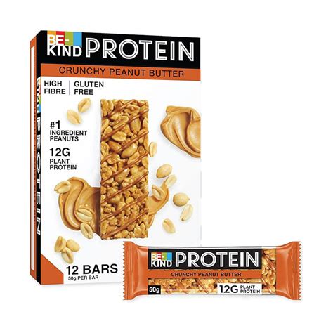 Be Kind Crunchy Peanut Butter Protein Bar 50 G Online At Best Price Cereal Bars Lulu Uae