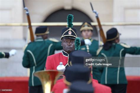 A Member Of The Marching Band At The 2023 State Of The Nation Address News Photo Getty Images