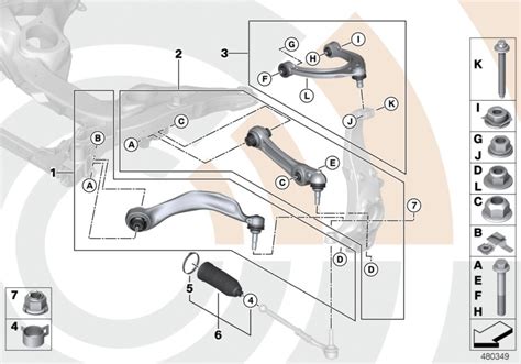 Genuine Bmw Wishbone Repair Kit Bottom Right Bmw Parts Deal