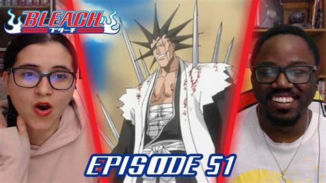 KENPACHI VS TOSEN AND KOMAMURA Bleach Episode 51 Reaction YouTube