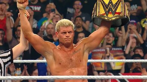 Cody Rhodes Continues His Story Retaining Undisputed Wwe Title At Backlash