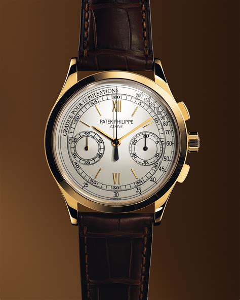 La Cote Des Montres La Montre Patek Philippe Chronographe J La