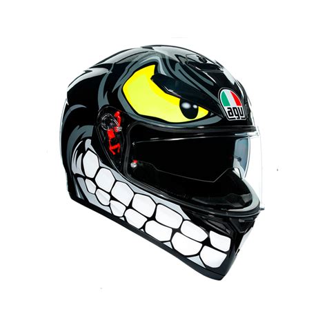 Casco Agv K Sv Pinlock Maxvision Angry Black Boutique Francisco