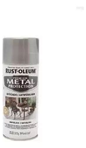 Protector Oxido Rust Oleum Brillante Gris Humo 340gr Cuotas Sin Interés