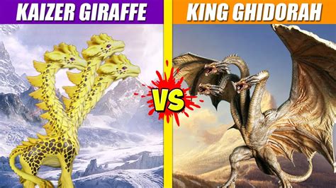 Kaizer Giraffe Giraffe Kaiju Vs King Ghidorah SPORE YouTube