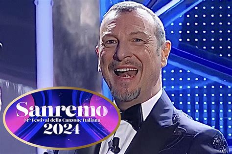 Sanremo 2024 Amadeus Svela I Nomi Di Alcuni Ospiti Delle Cinque Serate