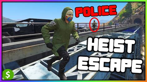 GTA 5 Roleplay Bank Heist Escape GONE WRONG RedlineRP YouTube