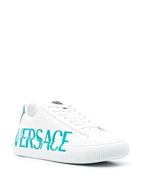 Versace La Greca Low Top Sneakers Farfetch