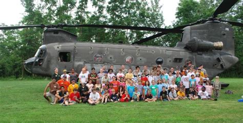 Soldier shares experiences with military camp kids | Article | The United States Army