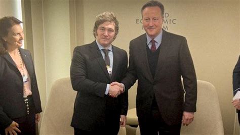 El Canciller Brit Nico David Cameron Viajar A Las Islas Malvinas