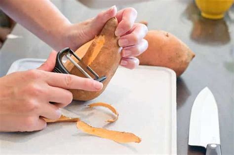 Peel Like A Pro How To Easily Peel Sweet Potatoes Planthd