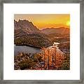 Enchantments Fall Colors Sunrise Light Photograph by Mike Reid - Fine ...