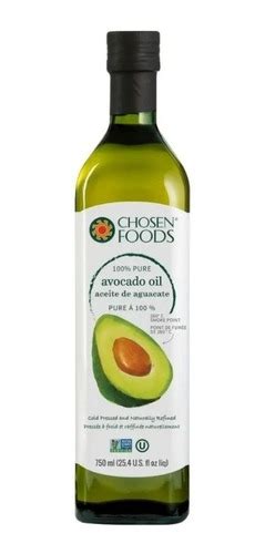 Aceite De Aguacate 750ml Chosen Foods MercadoLibre