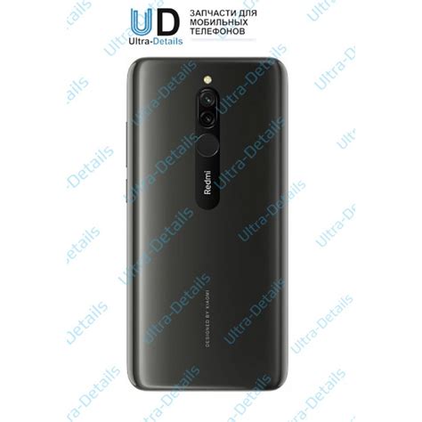 Купить Задняя крышка Xiaomi Redmi 8 (черный) - цена 150 р. в МСК, СПб ...