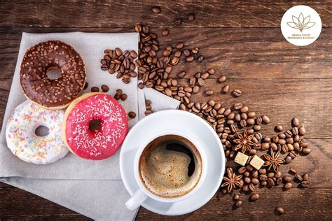 Koffie En Donuts Een Iconische Combinatie Verkennen Wanneer Werden