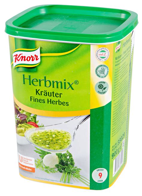 Fines Herbes Herbmix Pour Vinaigrette Knorr