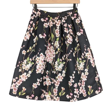 Alya Francescas black cherry blossom floral print bo… - Gem