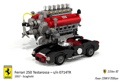 Ferrari 250 Testarossa S N 0714TR 1958 Scaglietti UC Flickr