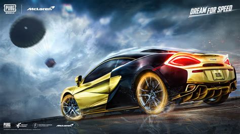 PUBG Mobile Announces Mclaren Collaboration With New Vehicle Skins