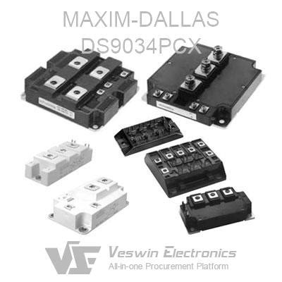 DS9034PCX MAXIM DALLAS Power ICs Veswin Electronics